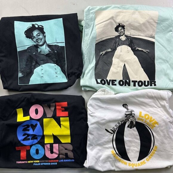 Harry Styles Other - Lot of 4 Harry Styles Love On Tour T-Shirts Pick Your Size!
